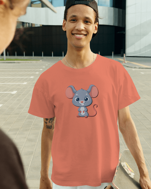 Style & Ultra-Smooth Comfort – Cute Mouse Tee