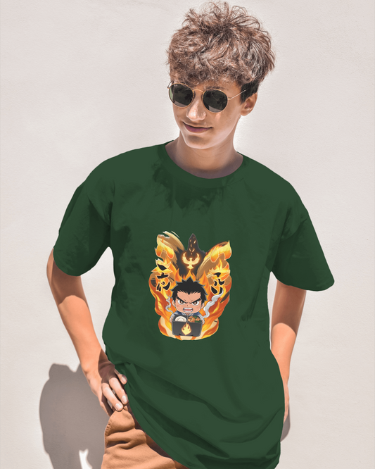Premium Cotton T-Shirt – Inferno Fighter Edition