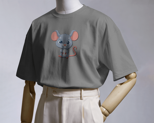 Style & Ultra-Smooth Comfort – Cute Mouse Tee