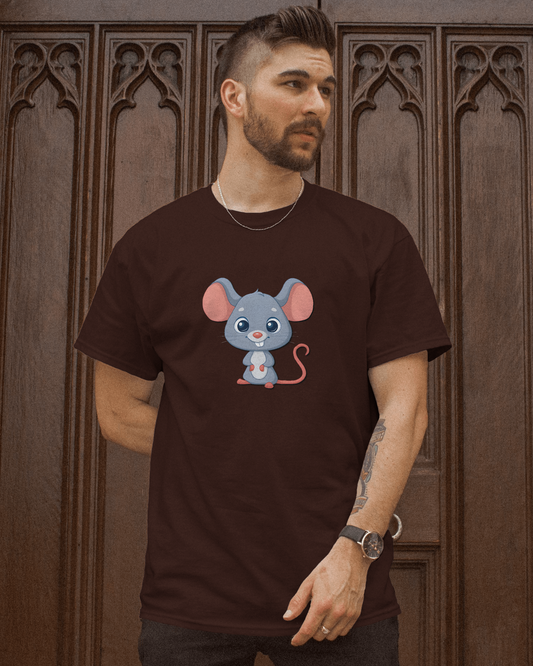 Style & Ultra-Smooth Comfort – Cute Mouse Tee