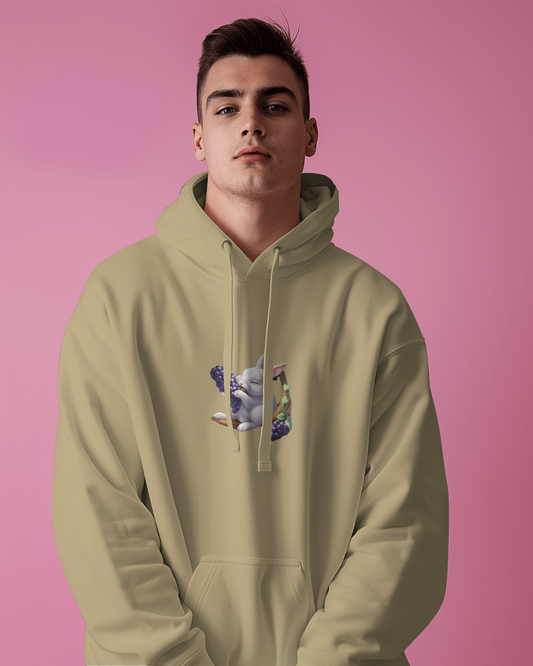 🎩 Oversized Hoodie – Midnight Gentleman Edition