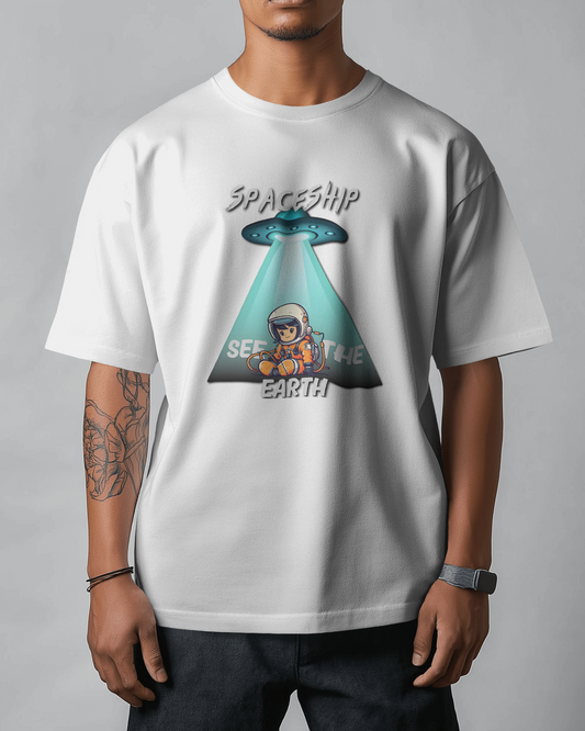 See You in Style – Ultra-Smooth Spaceship Tee