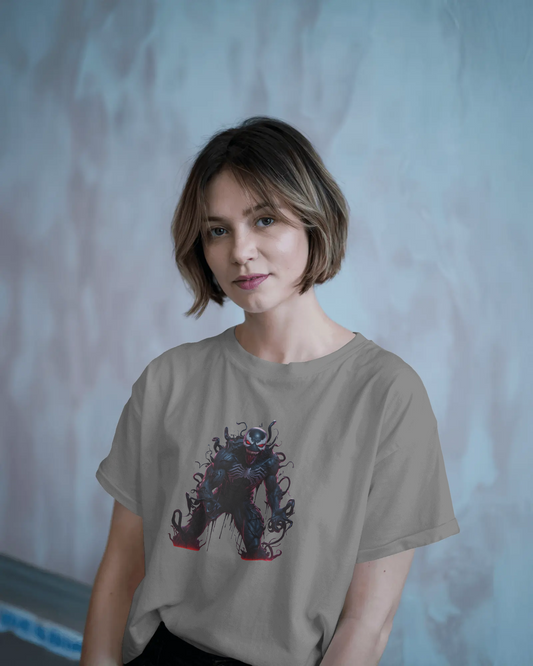 Premium Cotton T-Shirt – Shadow Fury Edition