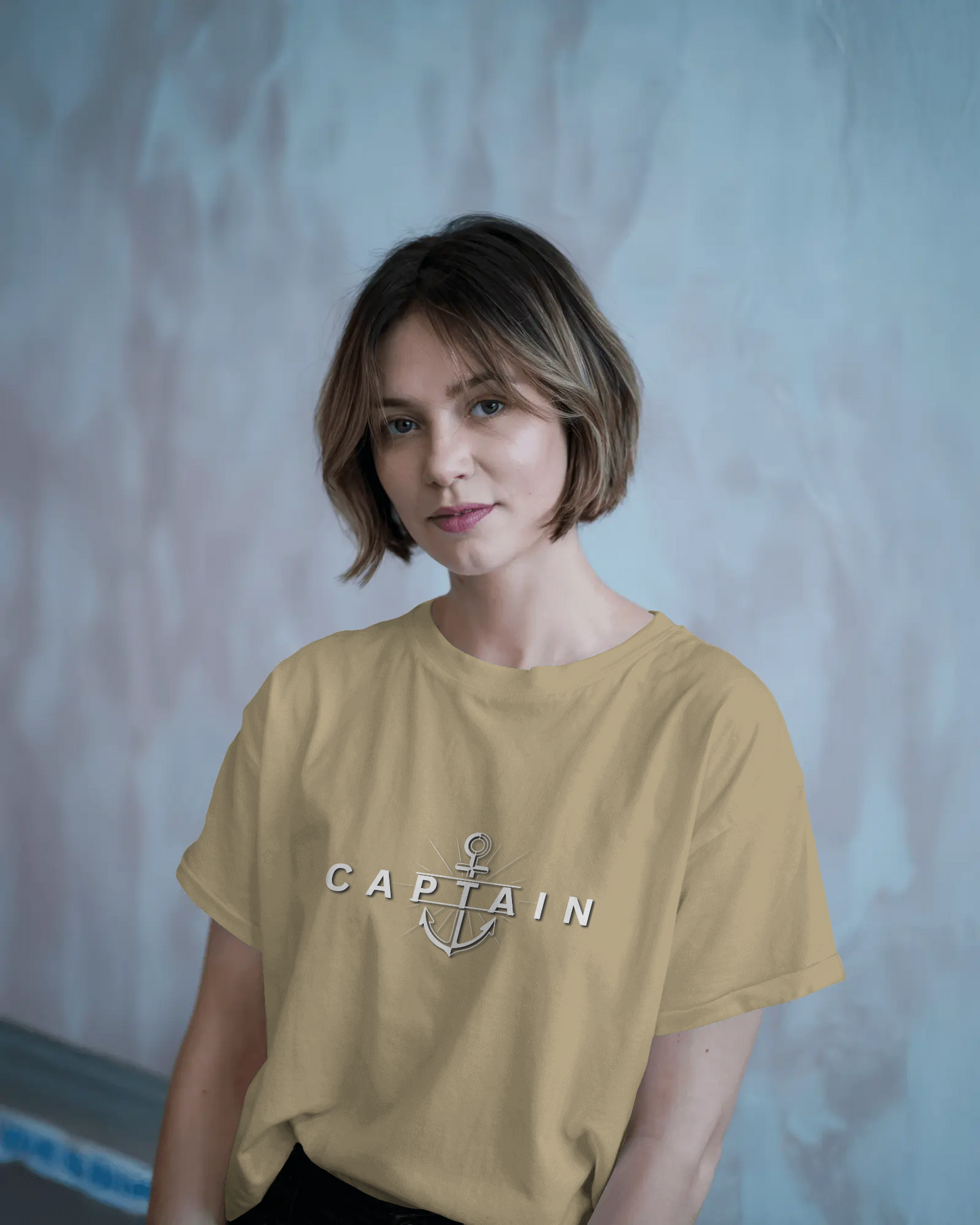 Earth & Thread | Captain 100% Cotton Regular Fit T-Shirt - Premium 180 GSM Nautical Leadership Graphic Tee