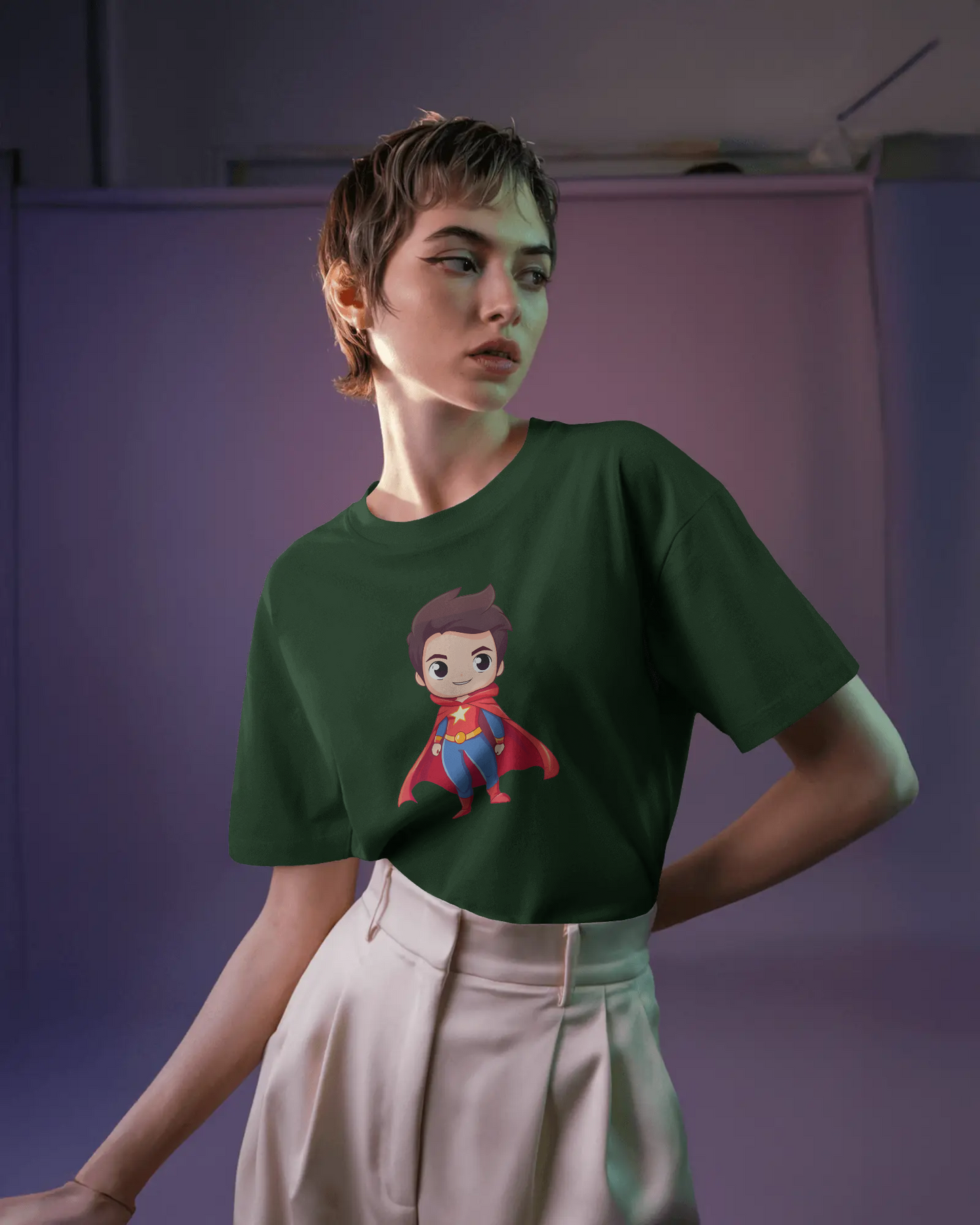 Power & Comfort – Superhero Tee