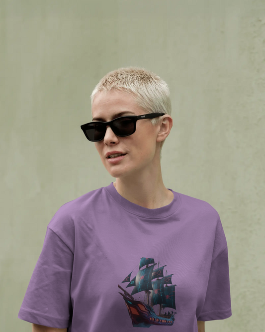 Premium Cotton T-Shirt – Ocean Voyager Edition