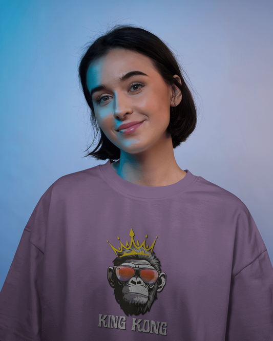 Hop Into Comfort OVERSIZED  – Energetic Bunny Tee