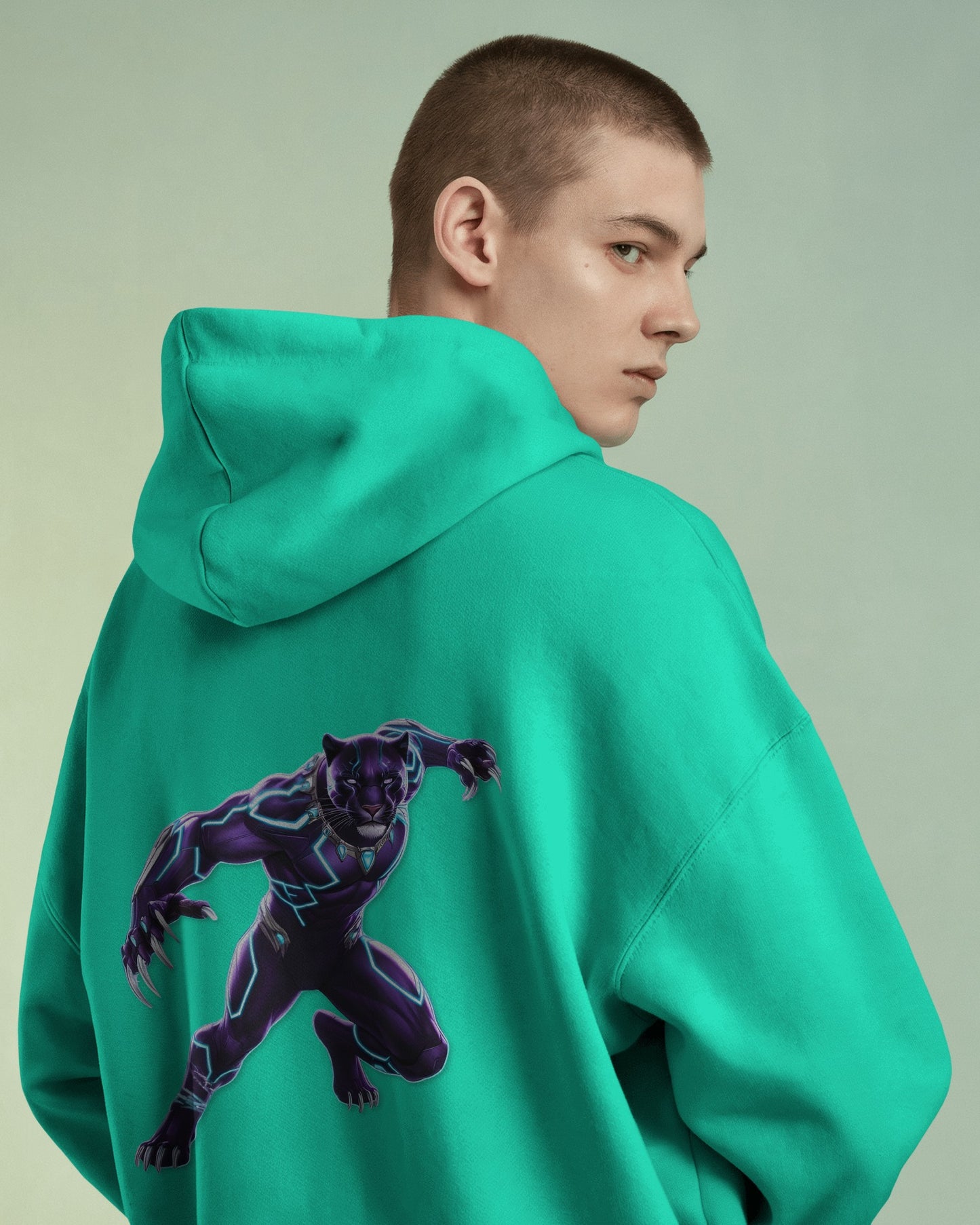 Oversized Hoodie – Black Panther Legacy Edition
