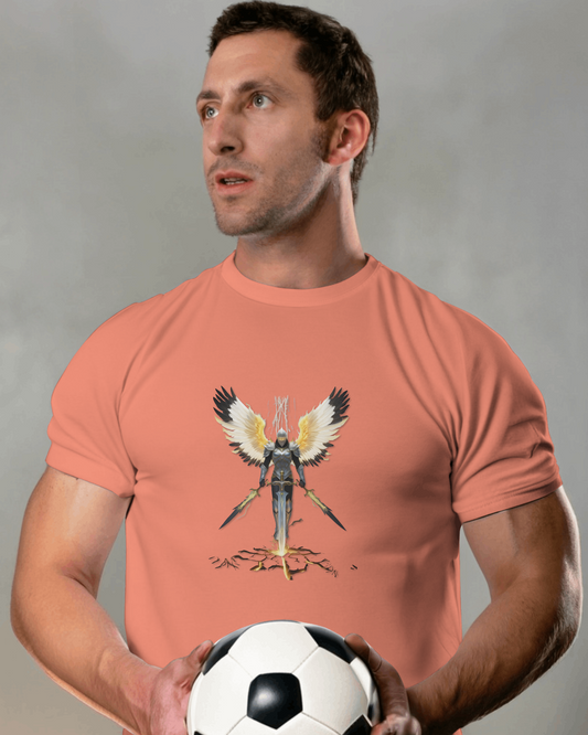 Premium Cotton T-Shirt – Guardian Warrior Edition