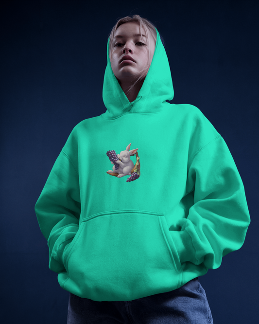 🎩 Oversized Hoodie – Midnight Gentleman Edition