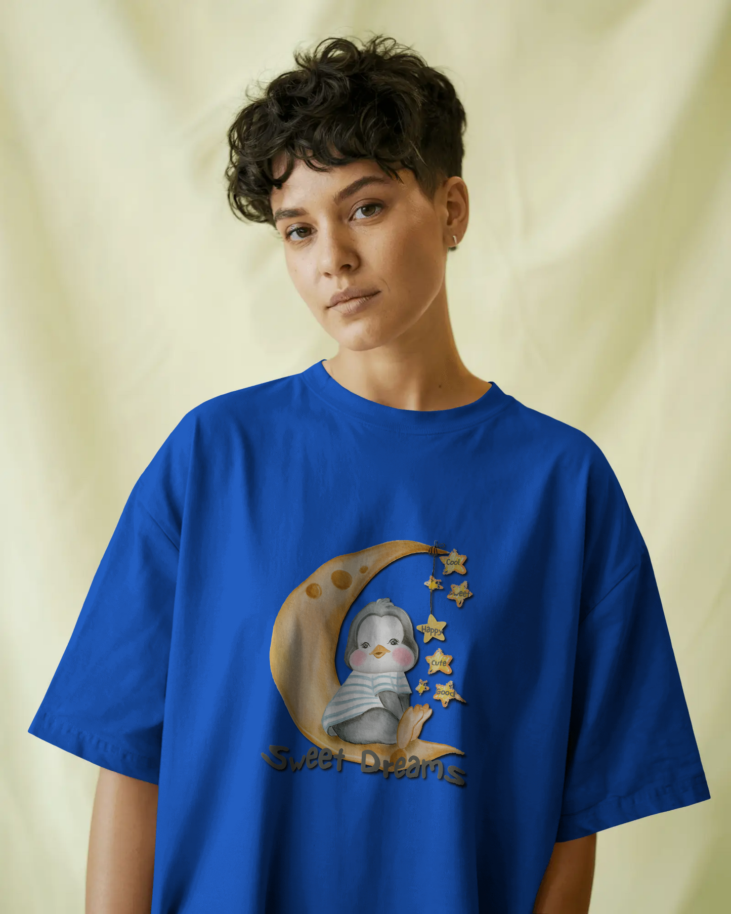 Dreamy Softness in Oversized Comfort – Sweet Dreams Tee