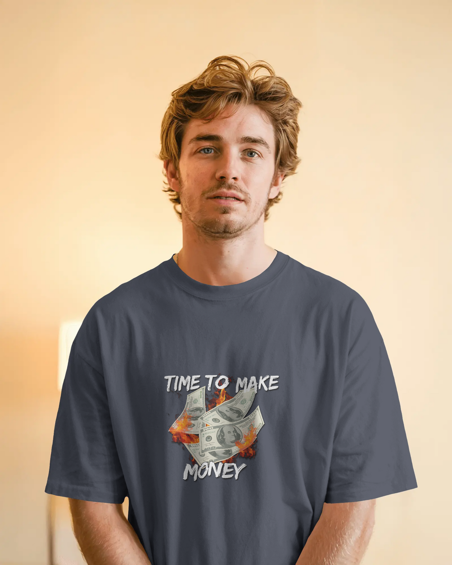 Hustle in Ultra-Smooth Comfort – Time to Make Money Tee