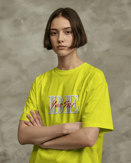 Earth & Thread | BE BOLD 100% Cotton Regular Fit T-Shirt - Premium 180 GSM Motivational Graphic Tee