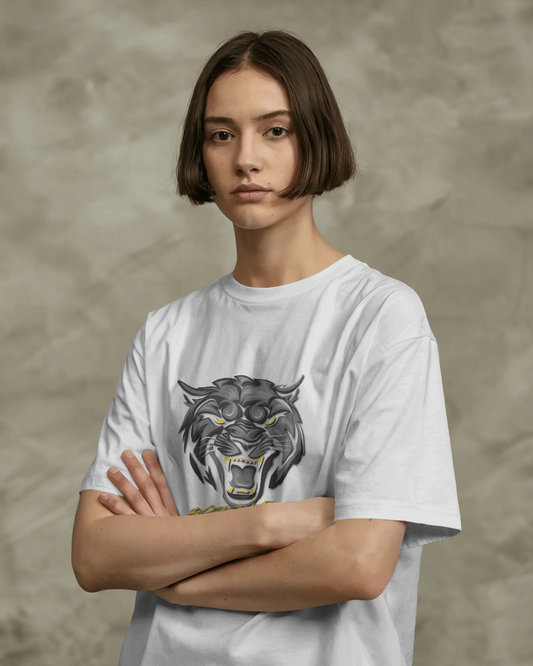 Spellbinding Oversized Comfort – Halloween Witch Tee