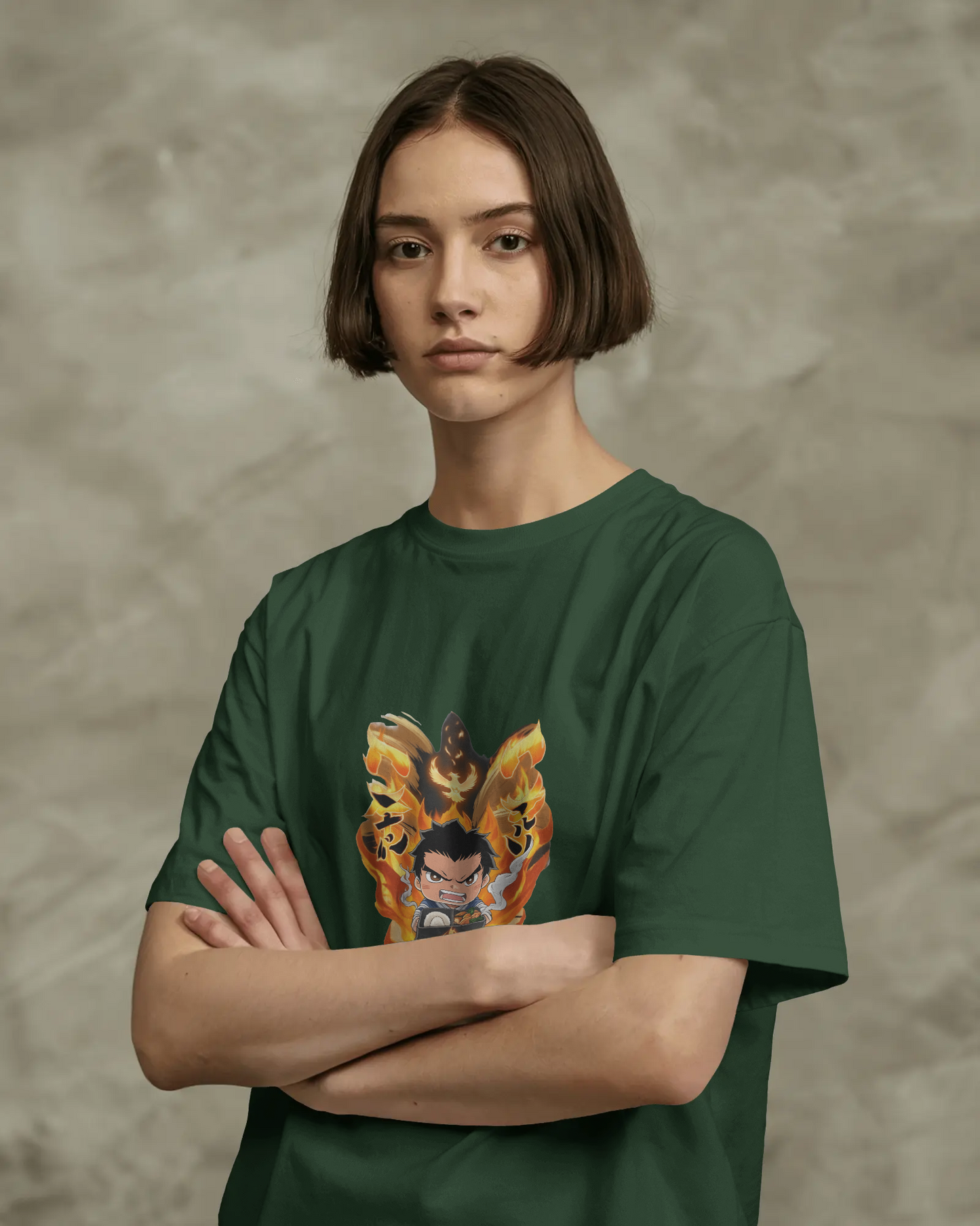 Premium Cotton T-Shirt – Inferno Fighter Edition