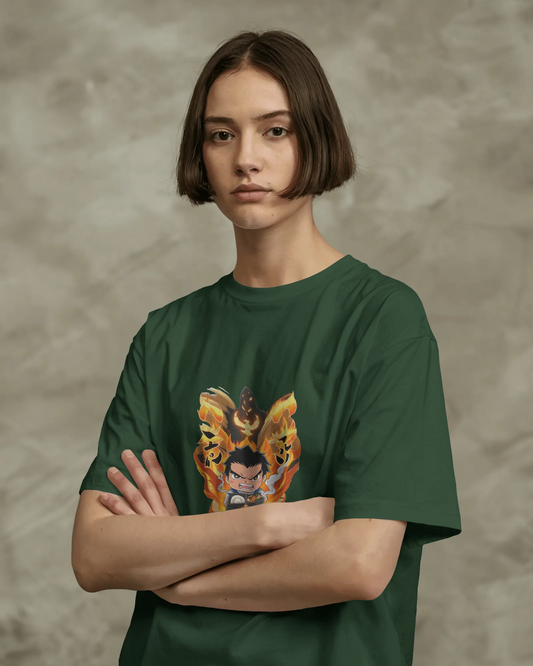 Premium Cotton T-Shirt – Inferno Fighter Edition