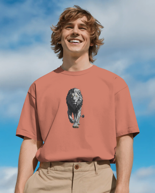 Premium Cotton T-Shirt – King of the Wild Edition