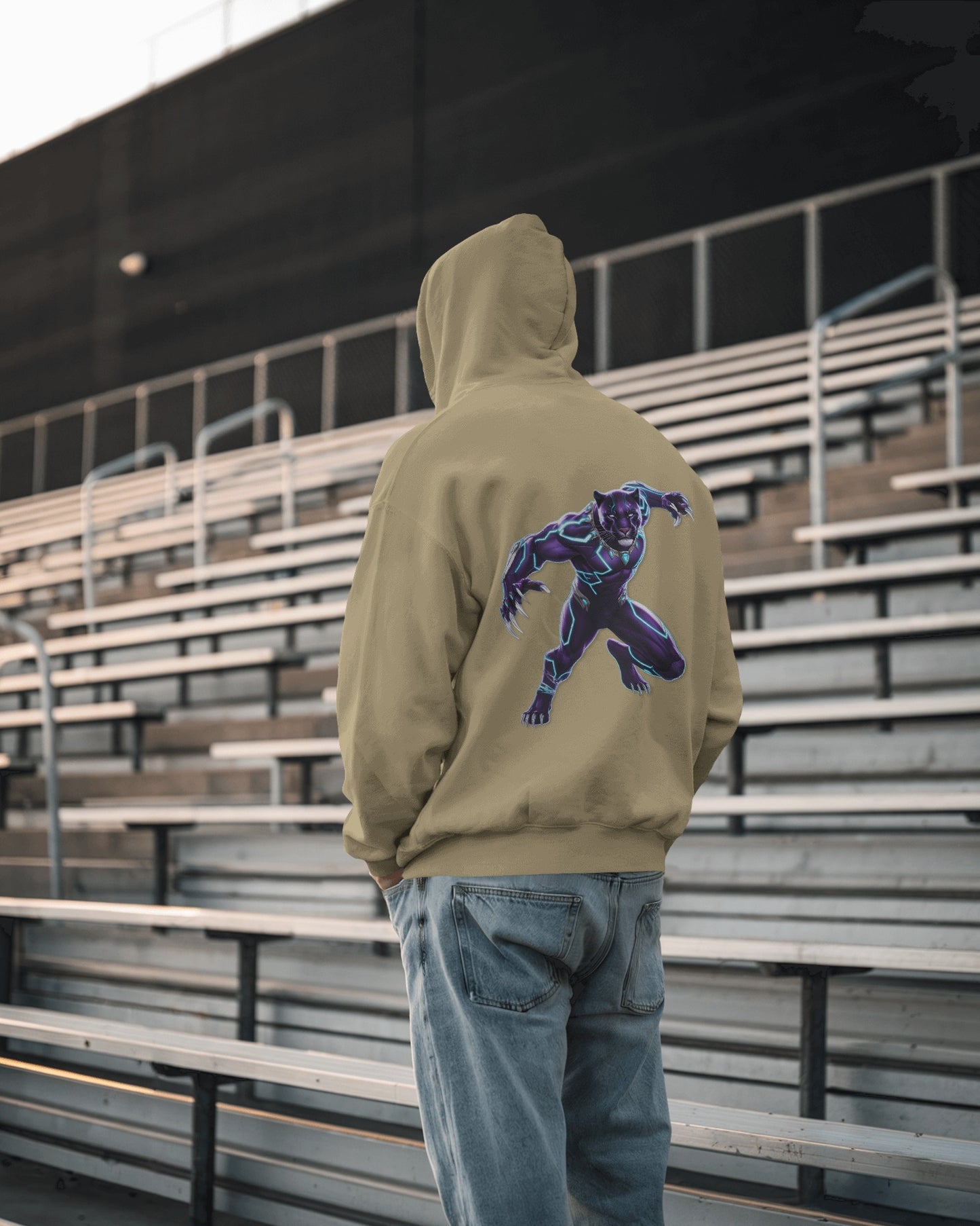 Oversized Hoodie – Black Panther Legacy Edition
