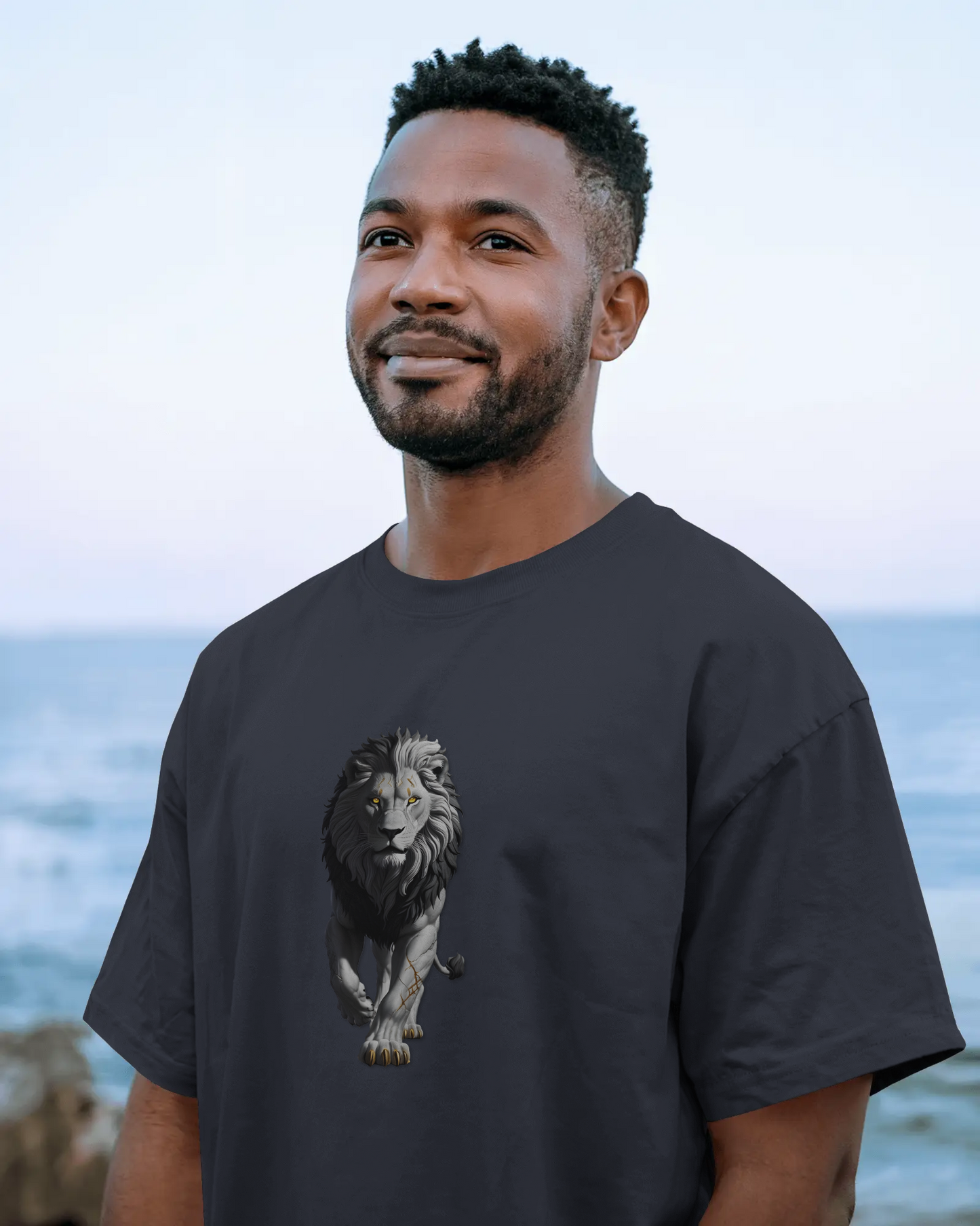 Premium Cotton T-Shirt – King of the Wild Edition