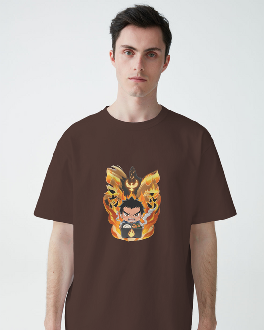 Premium Cotton T-Shirt – Inferno Fighter Edition