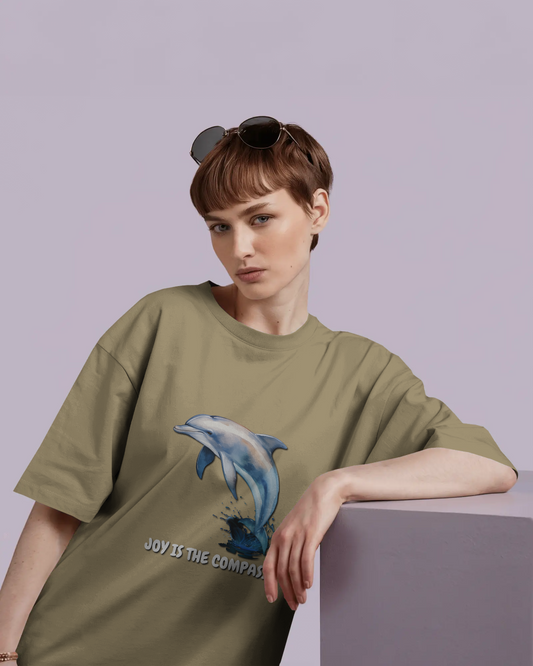 Glide into Comfort – Ultra-Smooth Dolphin Tee