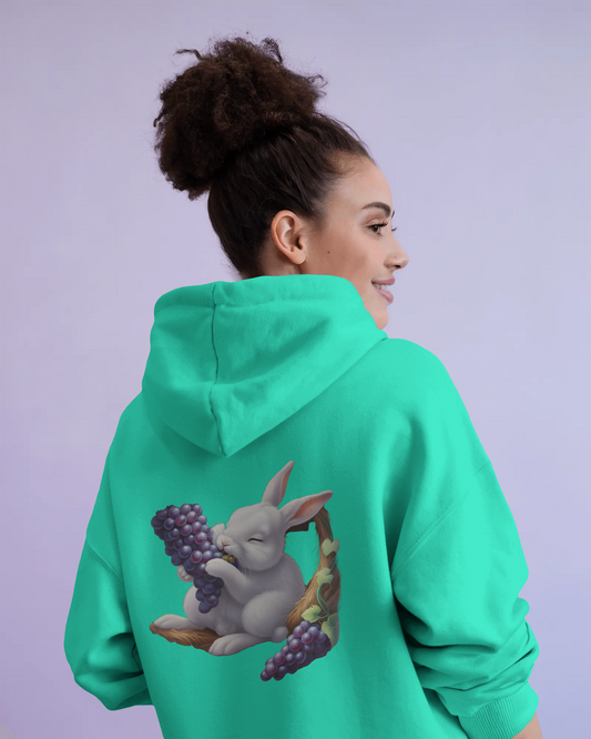 🎩 Oversized Hoodie – Midnight Gentleman Edition