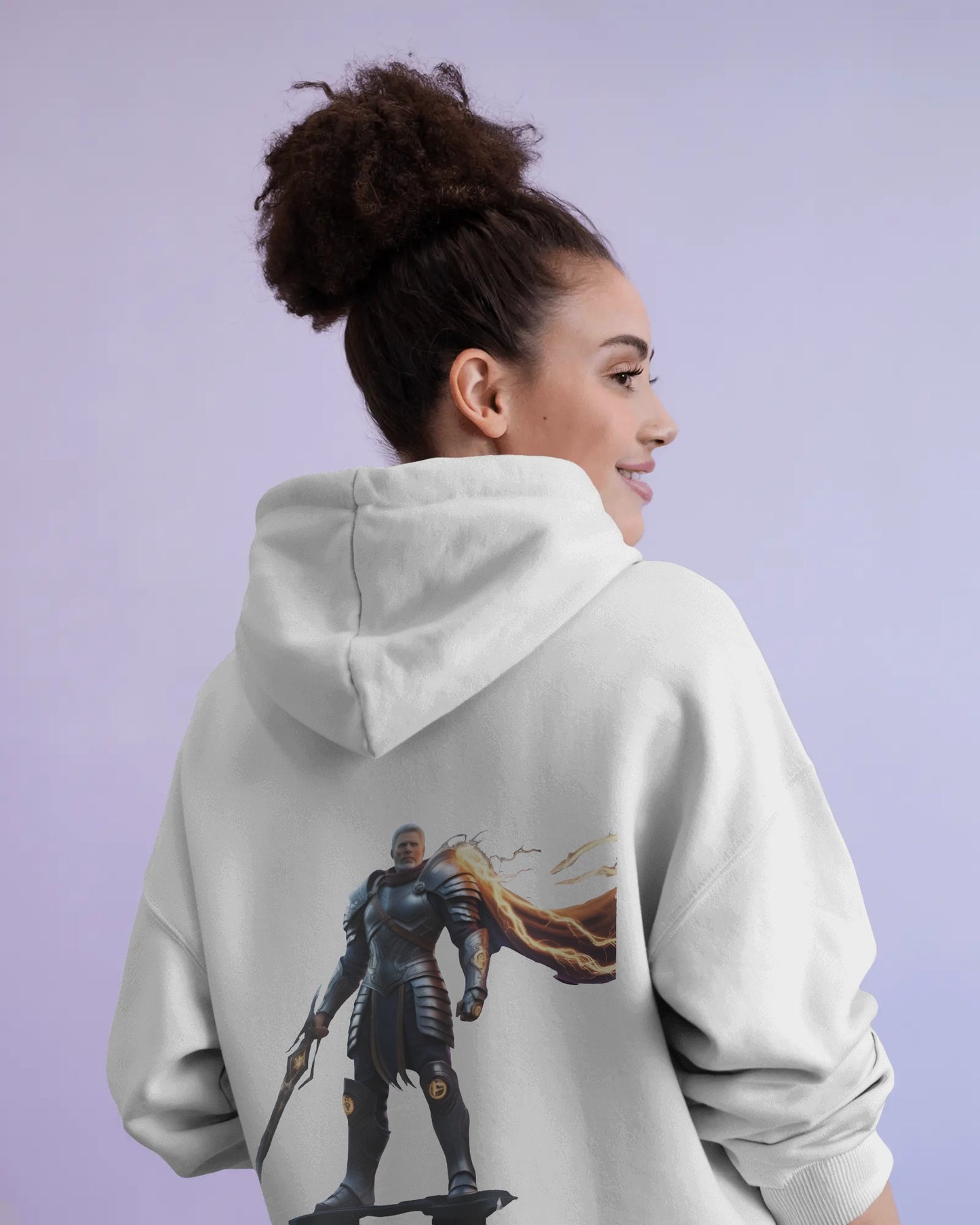 Oversized Hoodie – Warrior’s Shield Edition