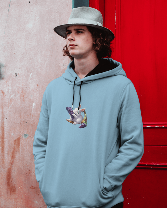🎩 Oversized Hoodie – Midnight Gentleman Edition