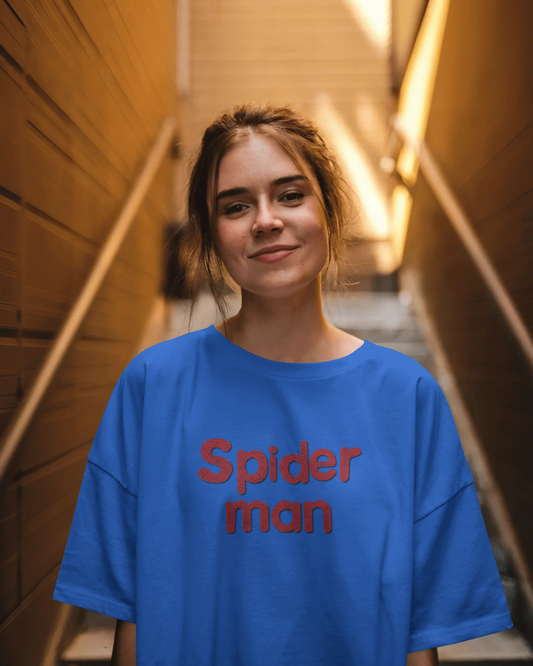 Swing into Oversized Comfort – Web Slinger Tee