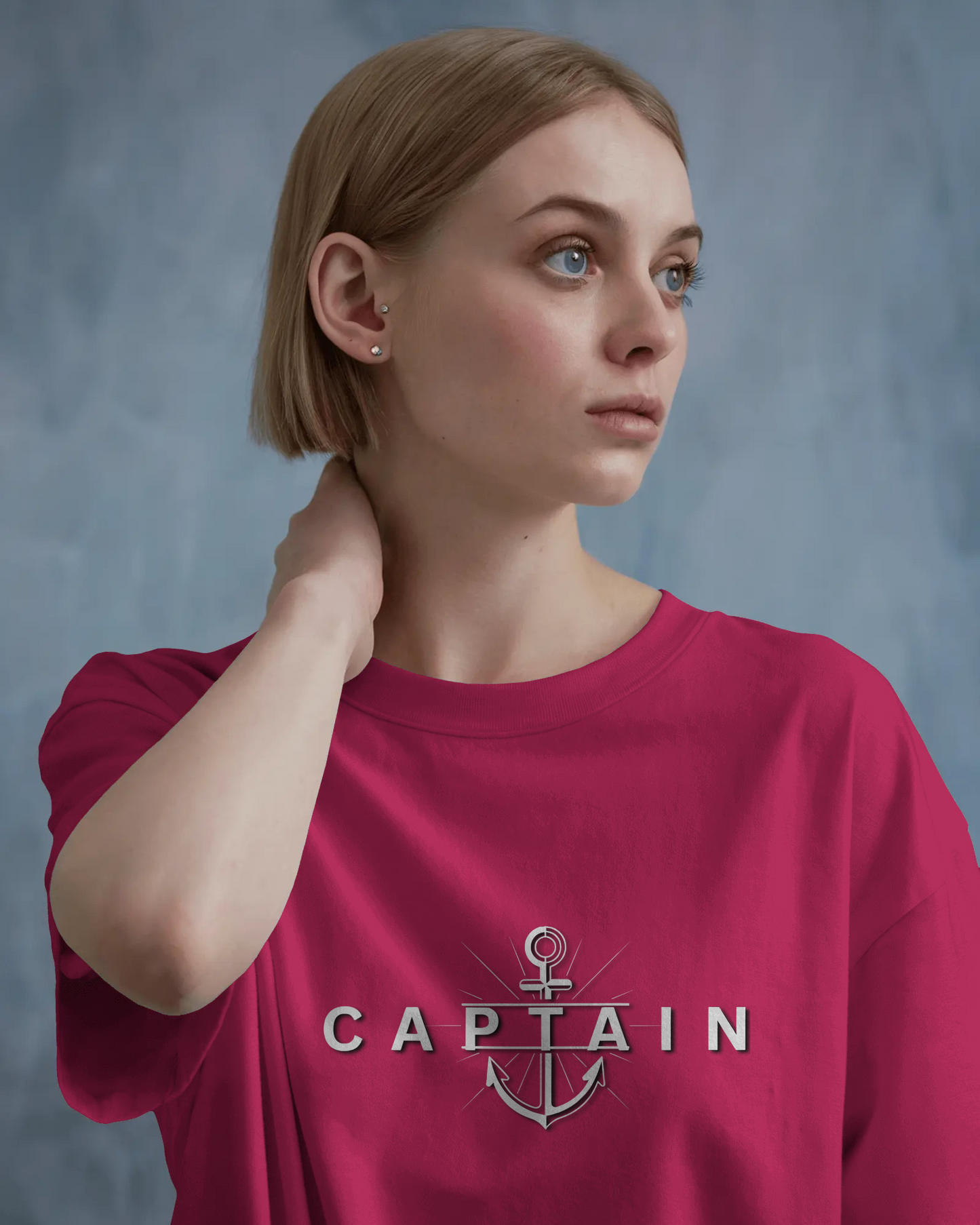Earth & Thread | Captain 100% Cotton Regular Fit T-Shirt - Premium 180 GSM Nautical Leadership Graphic Tee