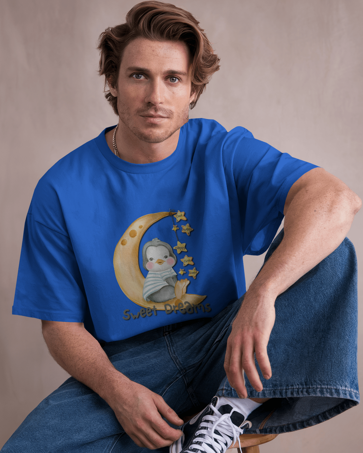 Dreamy Softness in Oversized Comfort – Sweet Dreams Tee