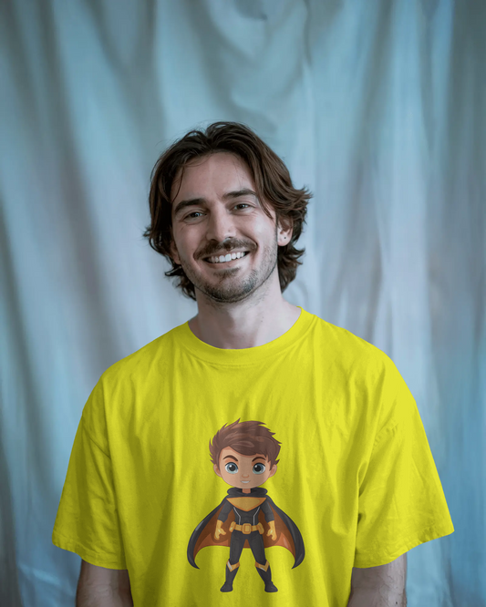 Fearless Strength in Regular Comfort – Winged Knight Tee