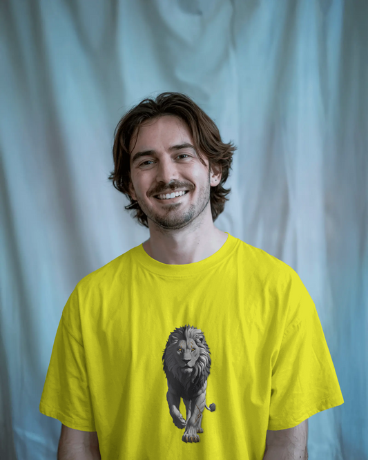 Premium Cotton T-Shirt – King of the Wild Edition