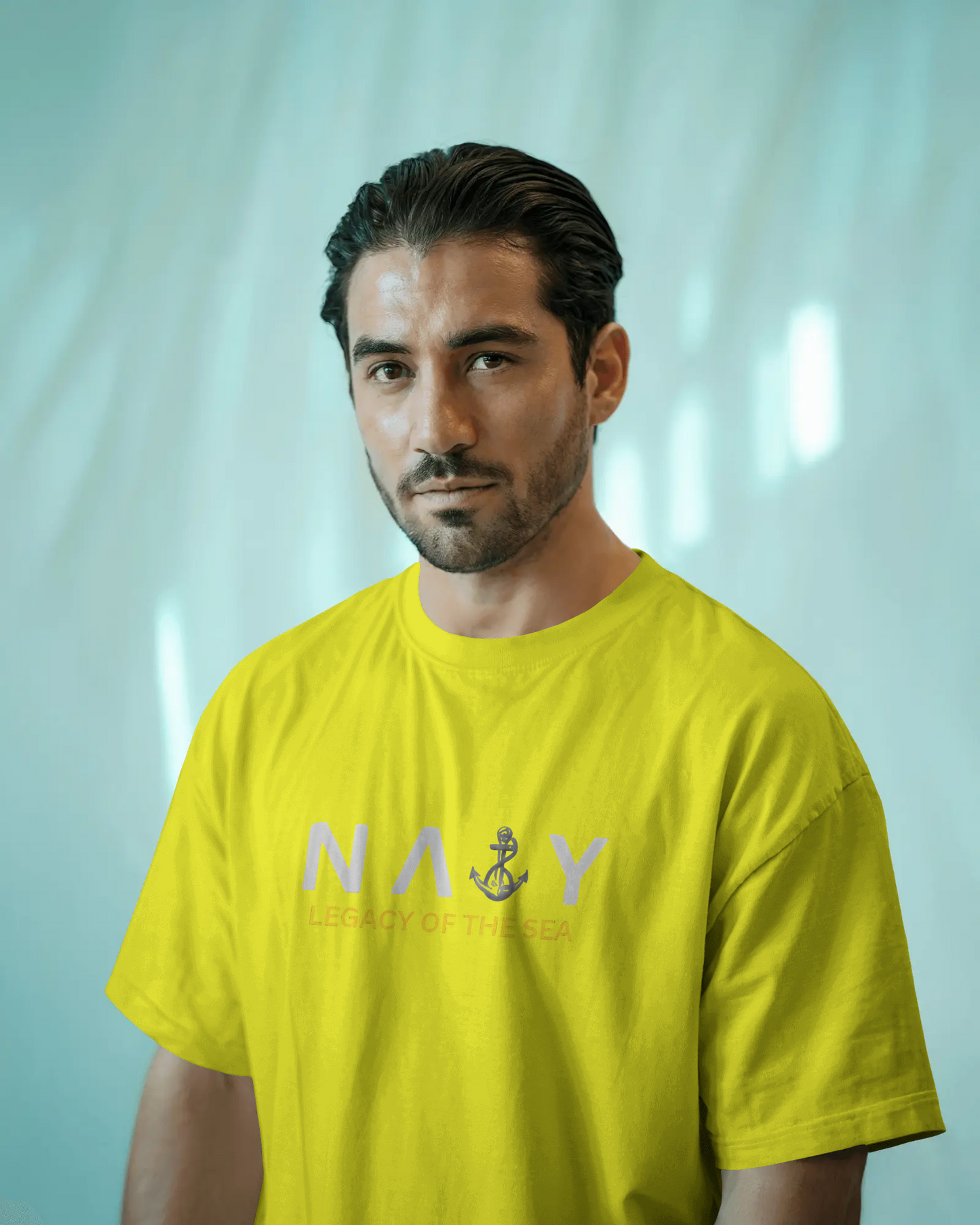 Earth & Thread | Navy Legacy of the Sea 100% Cotton Regular Fit T-Shirt - Premium 180 GSM Maritime Heritage Tee