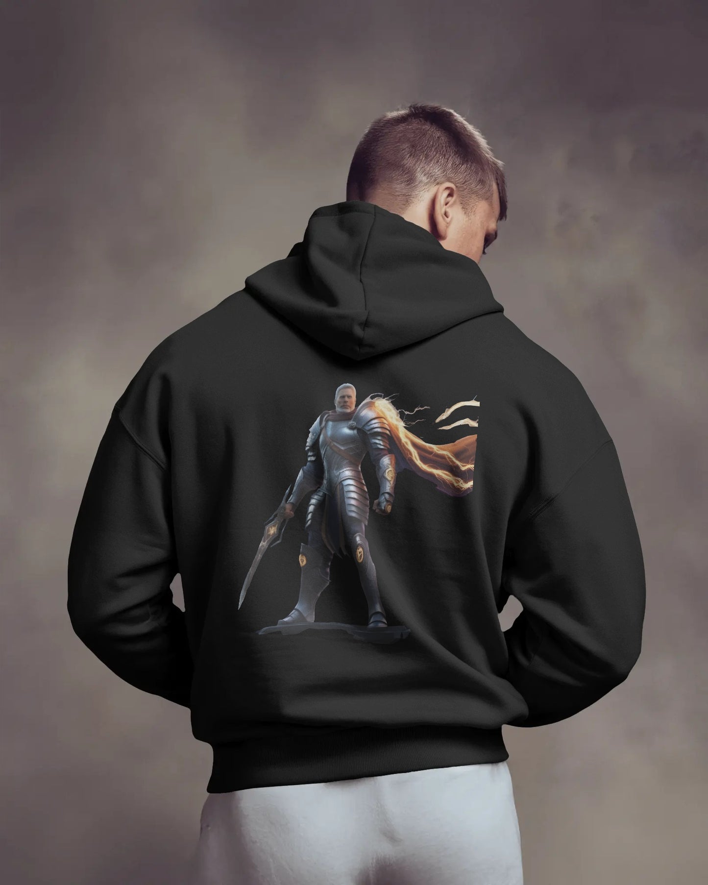 Oversized Hoodie – Warrior’s Shield Edition