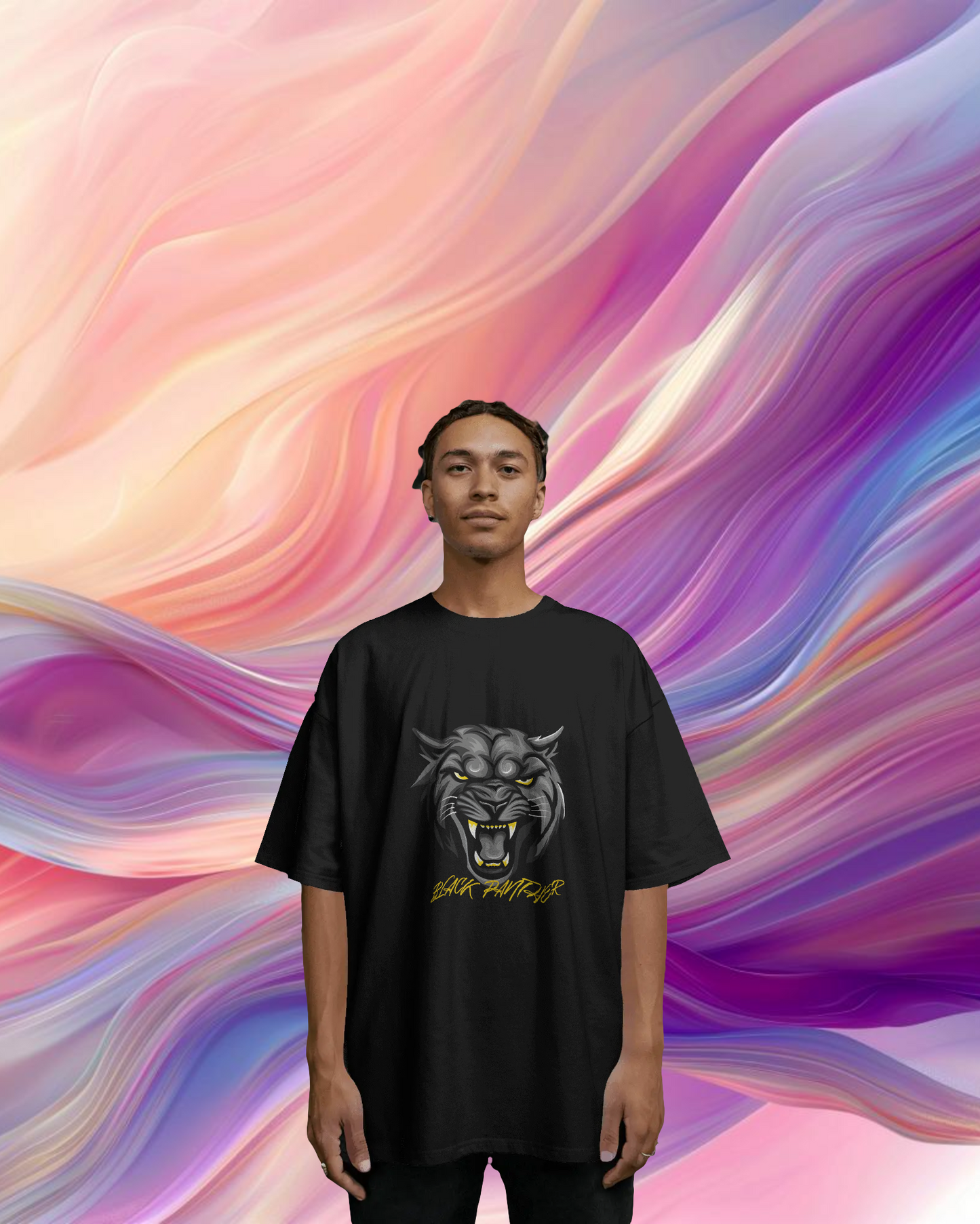 Spellbinding Oversized Comfort – Halloween Witch Tee