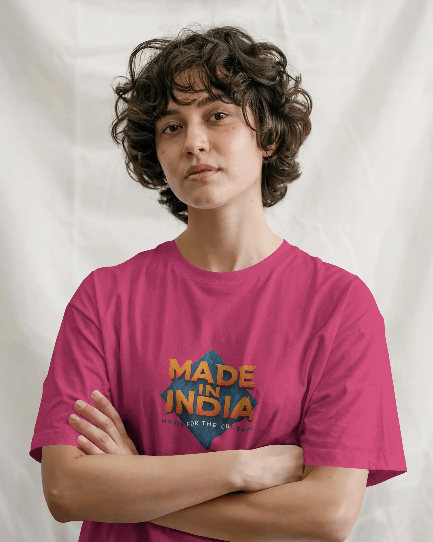 Earth & Thread | MADE IN INDIA 100% Cotton Regular Fit T-Shirt - Premium 180 GSM Patriotic Cultural Tee
