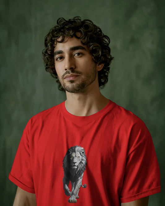 Premium Cotton T-Shirt – King of the Wild Edition