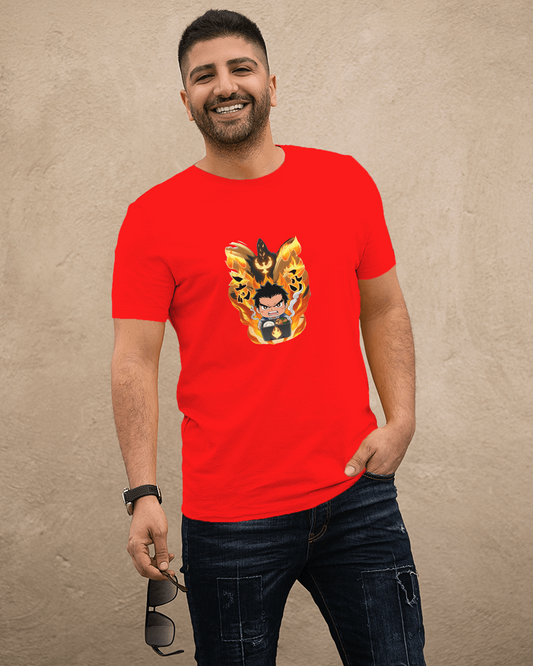 Premium Cotton T-Shirt – Inferno Fighter Edition