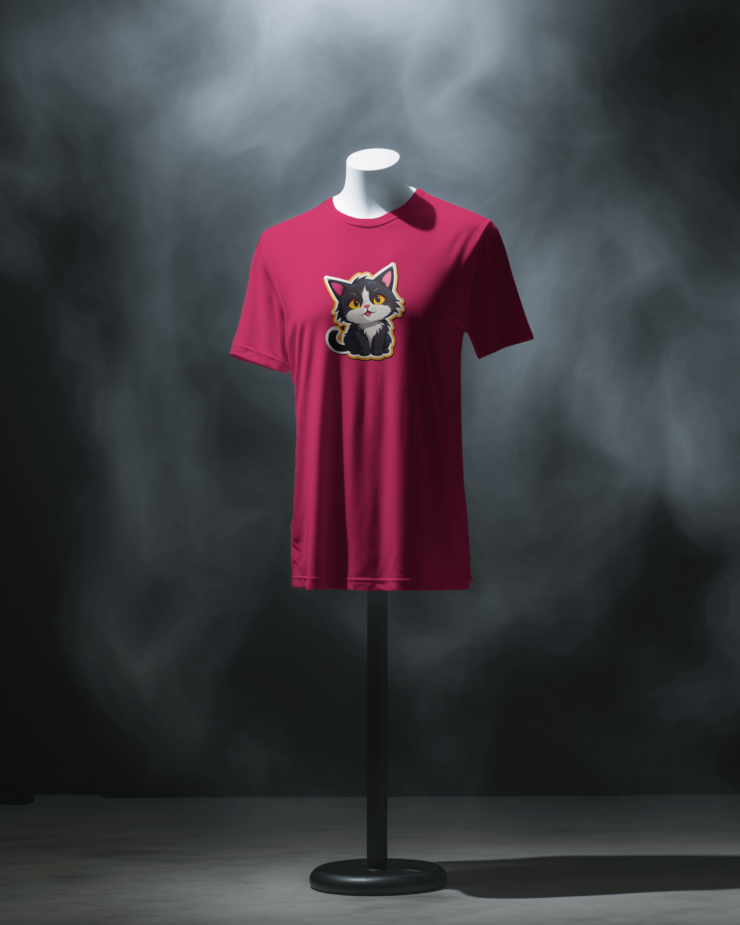 Earth & Thread | Cuddly Kitten 100% Cotton Regular Fit T-Shirt - Premium 180 GSM Adorable Pet Graphic Tee