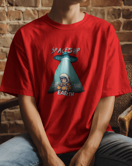 See You in Style – Ultra-Smooth Spaceship Tee