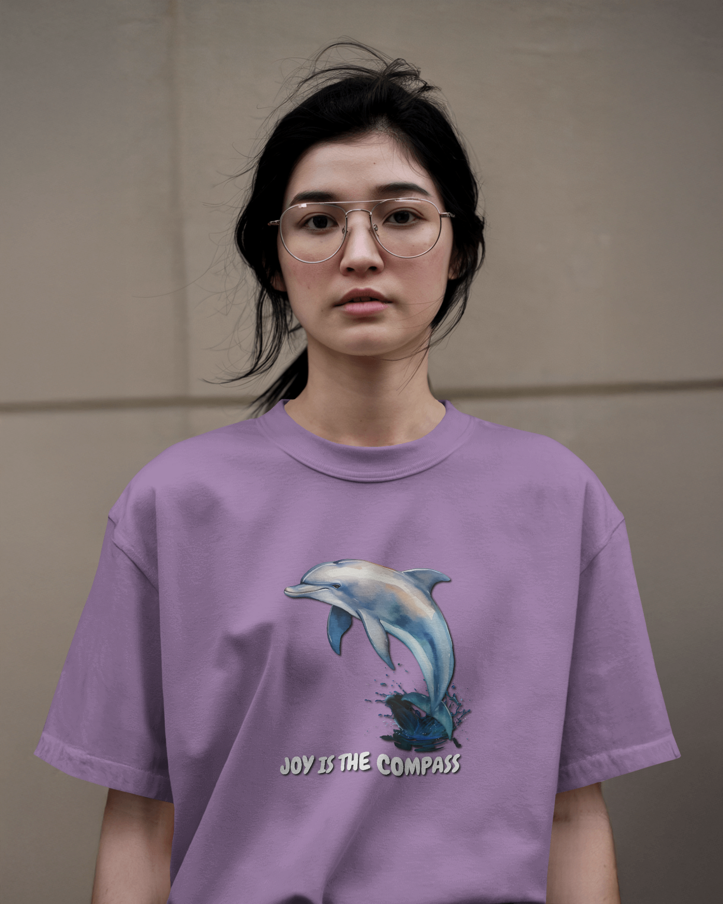 Glide into Comfort – Ultra-Smooth Dolphin Tee
