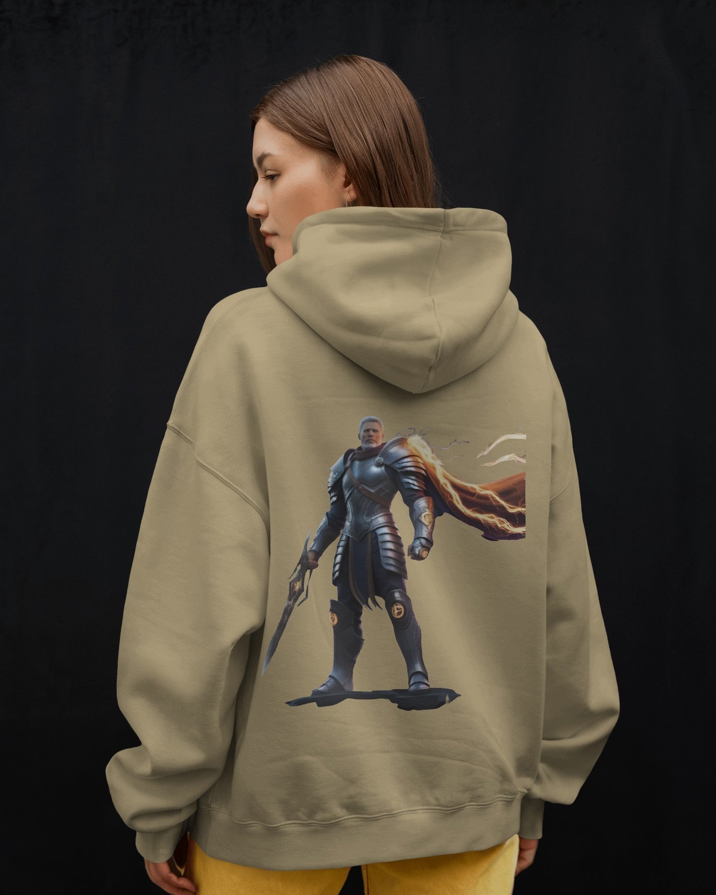 Oversized Hoodie – Warrior’s Shield Edition