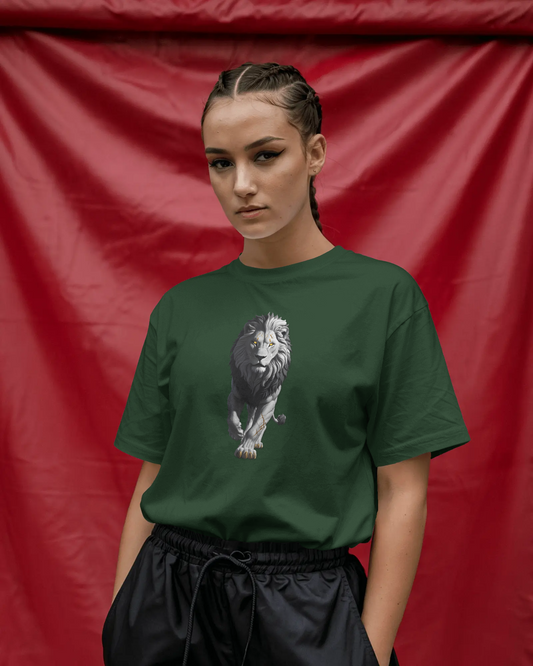 Premium Cotton T-Shirt – King of the Wild Edition