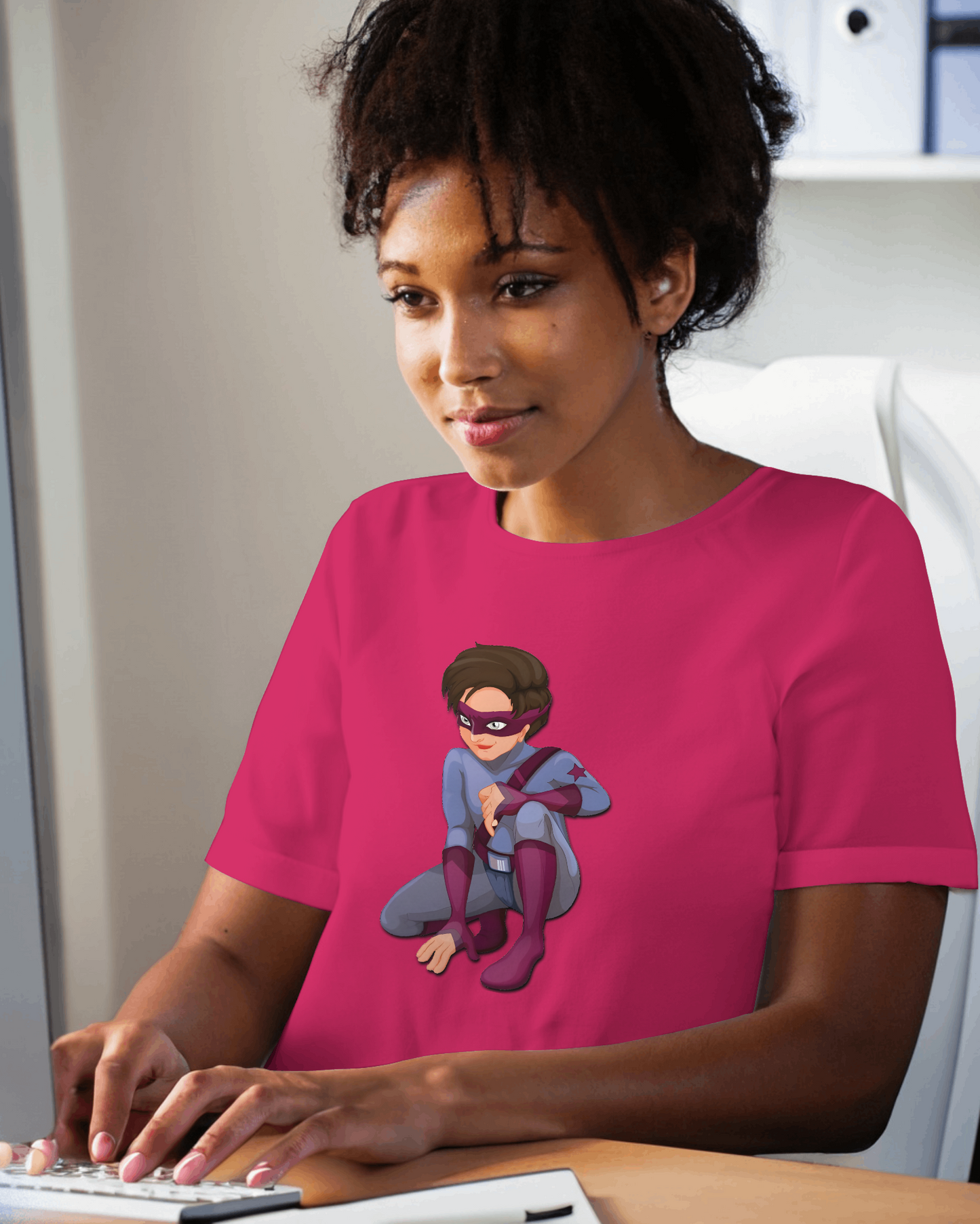 Power & Comfort – Superhero Tee