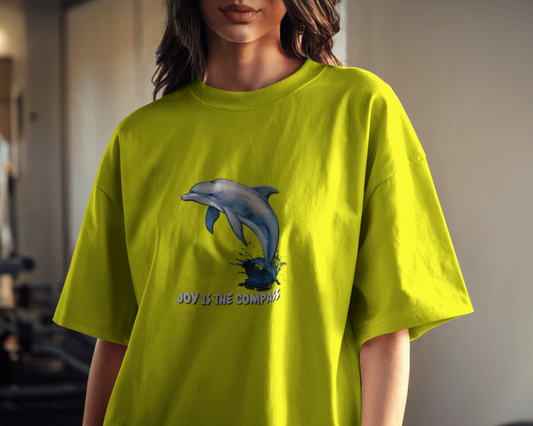 Glide into Comfort – Ultra-Smooth Dolphin Tee