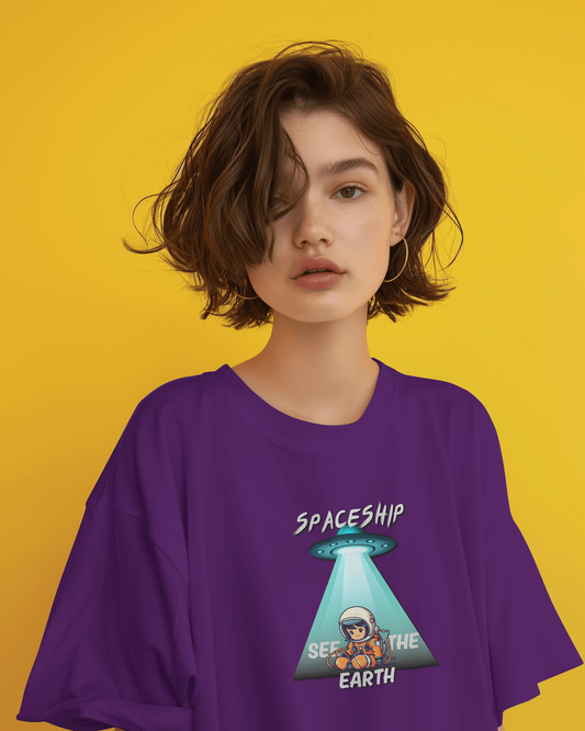 See You in Style – Ultra-Smooth Spaceship Tee