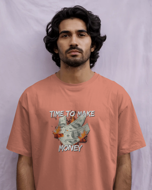Hustle in Ultra-Smooth Comfort – Time to Make Money Tee