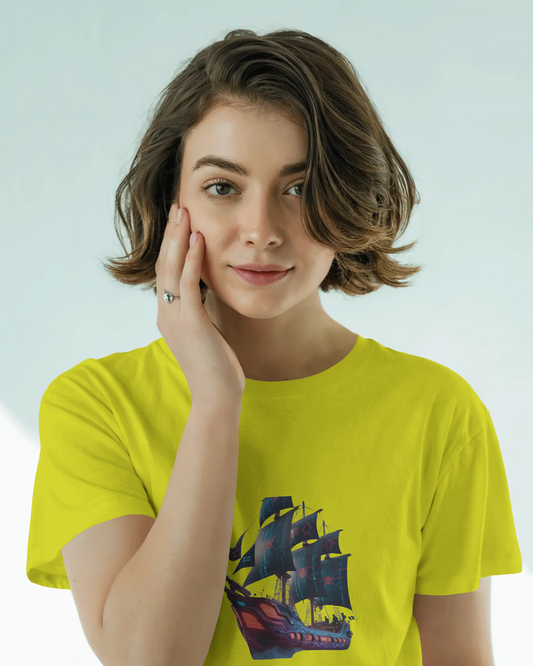 Premium Cotton T-Shirt – Ocean Voyager Edition