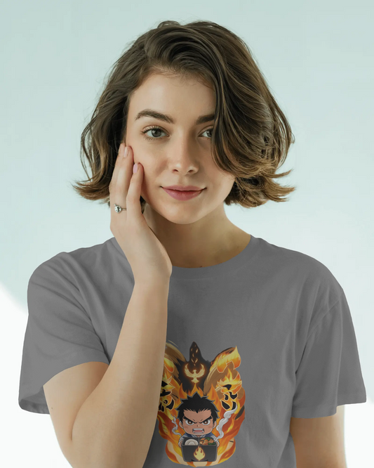 Premium Cotton T-Shirt – Inferno Fighter Edition
